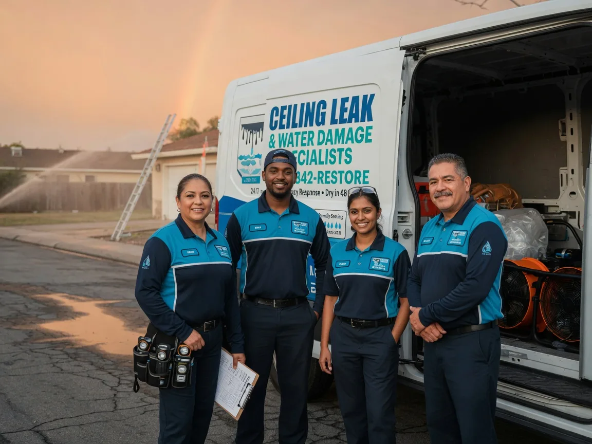 Ceiling Leak Cleanup company in Carrolls, WA