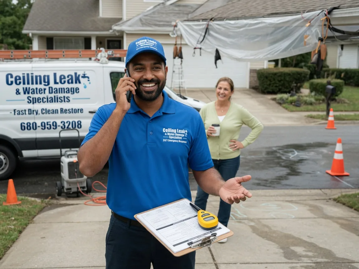 Ceiling Leak Cleanup Carrolls, WA FAQs